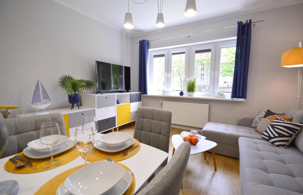 Sunset Apartments - Kapitanska - Plaza 500M Swinoujscie Dış mekan fotoğraf